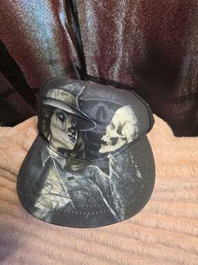 Dyse One Lost Love Snapback Hat with Graphic Print